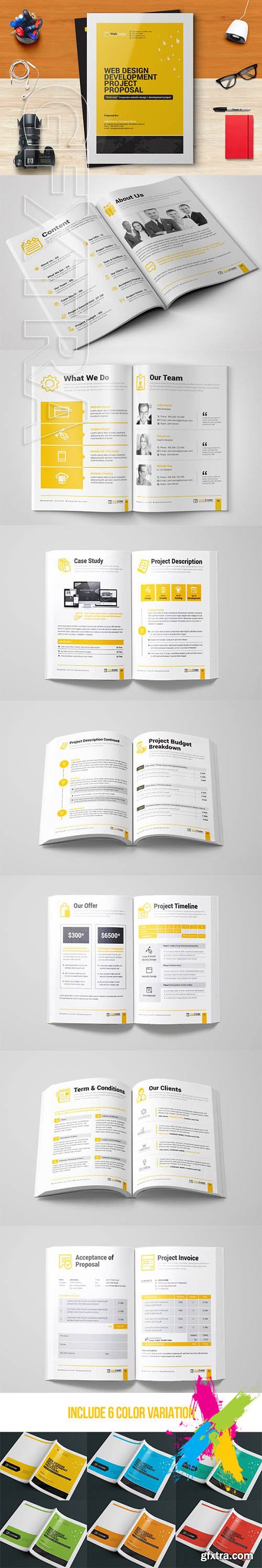 CreativeMarket - Web Proposal Design & Development 2110086