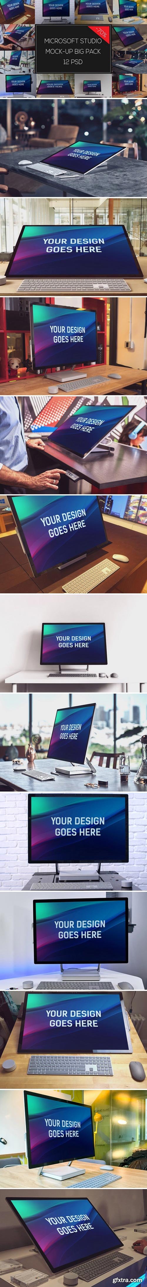 CM - Microsoft Studio Mock-up Pack #2 2057527