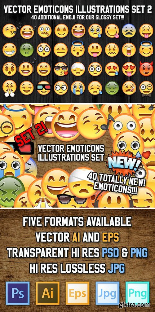 CM - 36 Vector Emoji Illustration Set 2 2057515