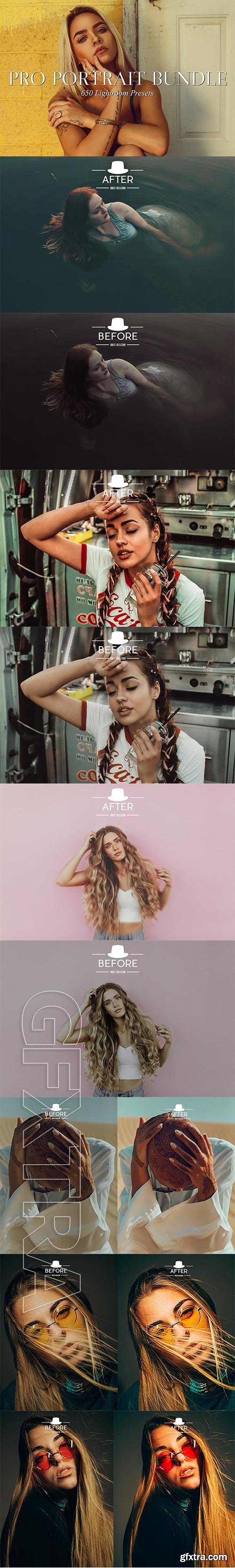 CreativeMarket - +650 Portrait Bundle - Presets 2109905