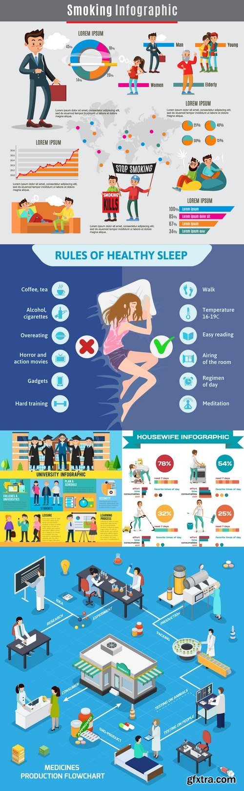 Vectors - Infographics with People 67