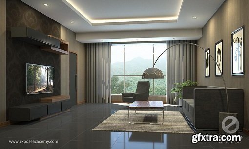 Interior Rendering with 3DS MAX and Corona