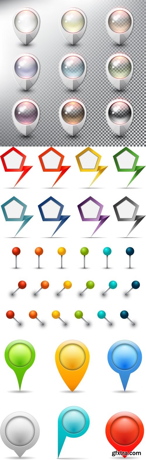 Vectors - Shiny Maps Pointers 14