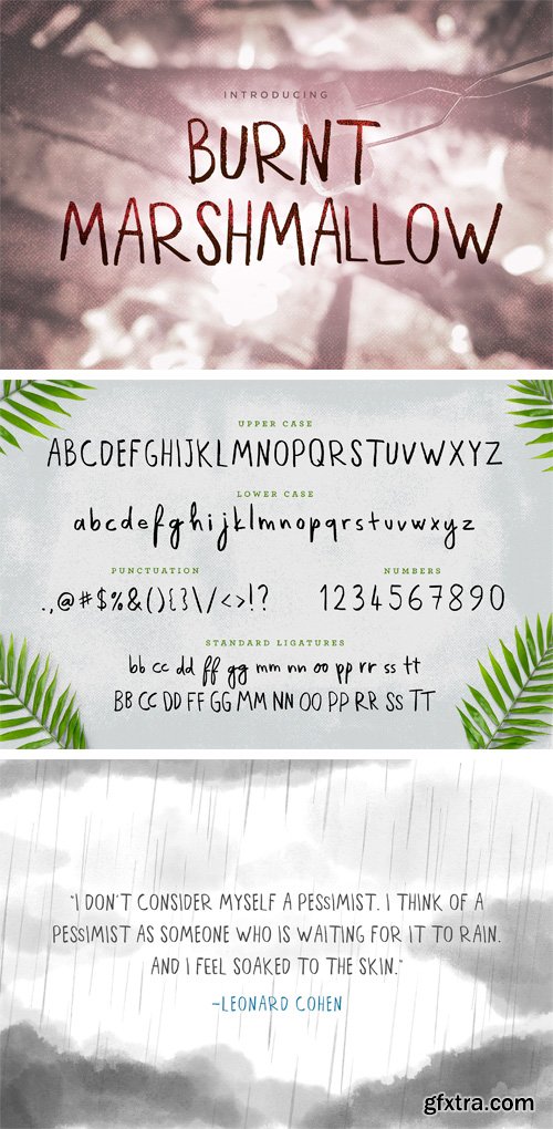 CM - Burnt Marshmallow Font 2054561