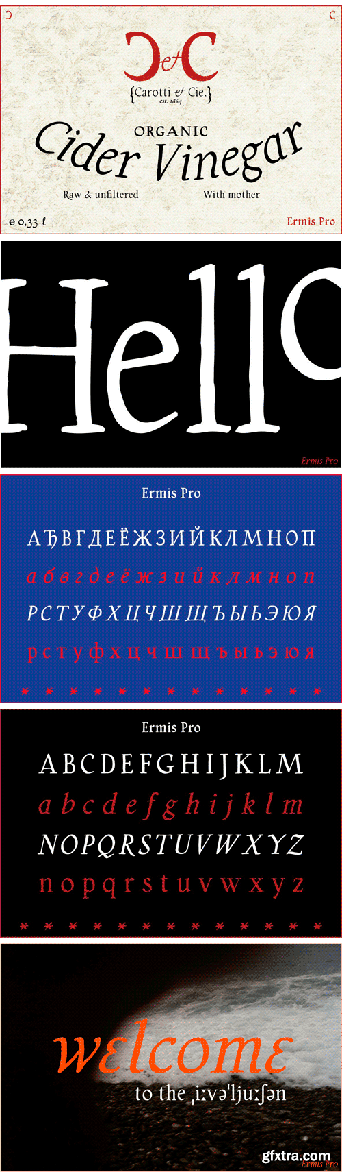 Ermis Pro Font FAmily