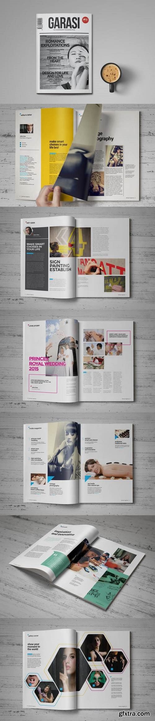 InDesign Magazine Template