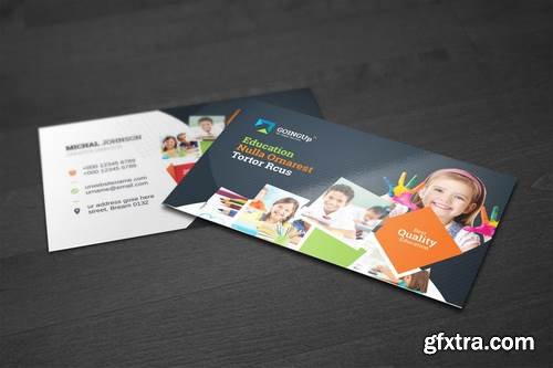 Education & Training Business Card