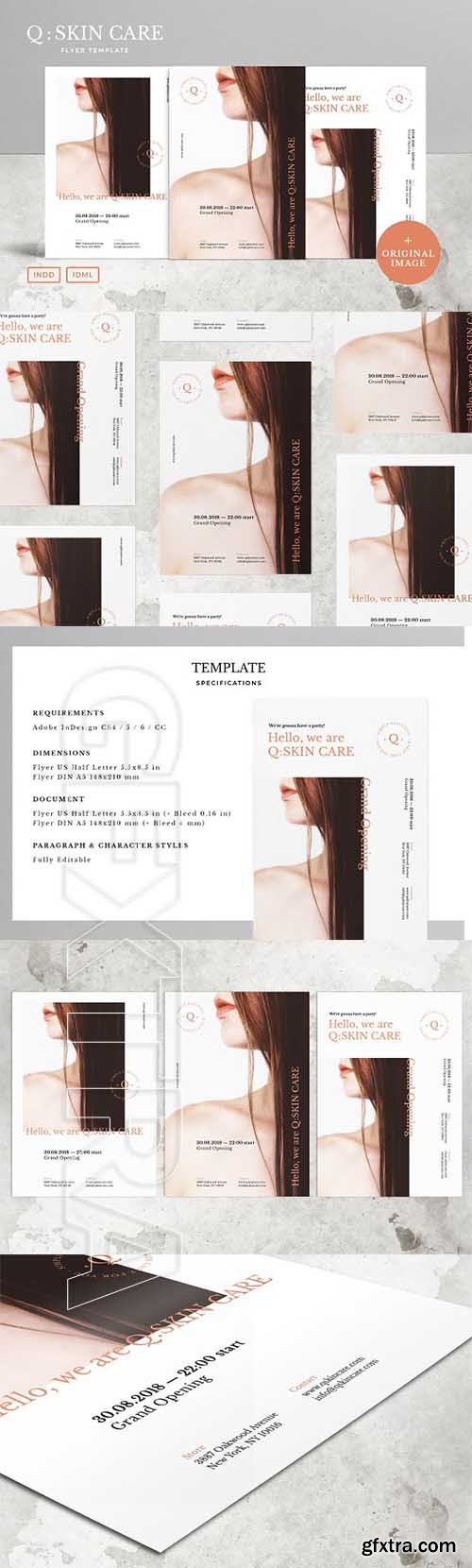 CreativeMarket - Q Flyer Template 2111144