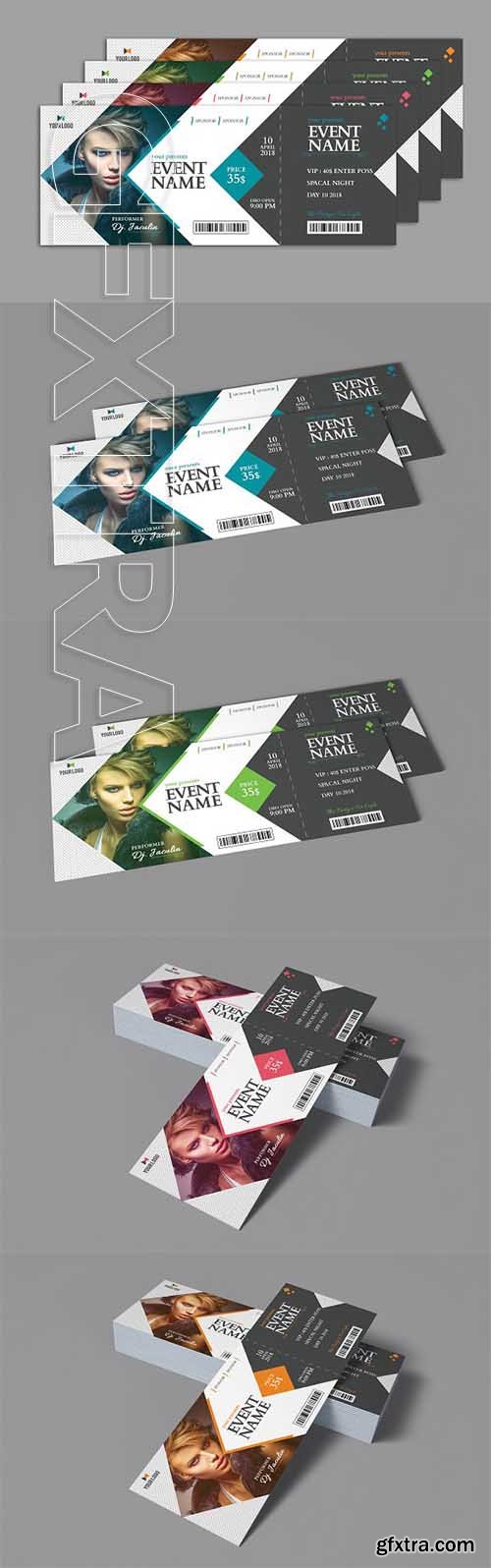 CreativeMarket - Event Ticket 2110303