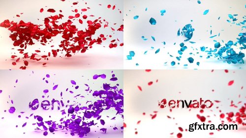 Videohive Petals Logo Reveal 19533092