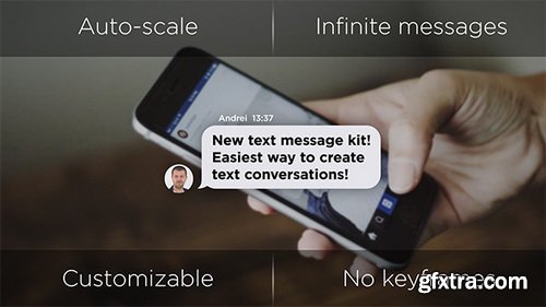 Videohive - Text Message Generator - 21047947