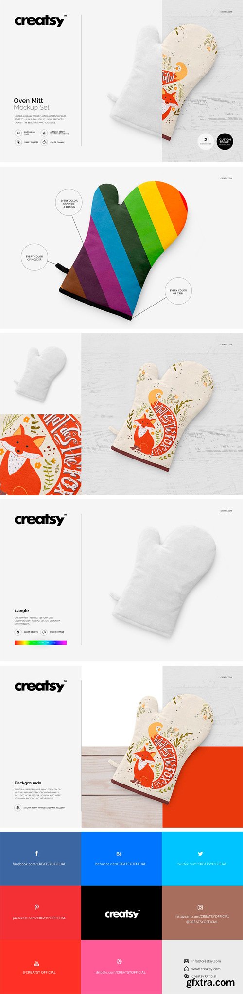 CM - Oven Mitt Mockup 2039053