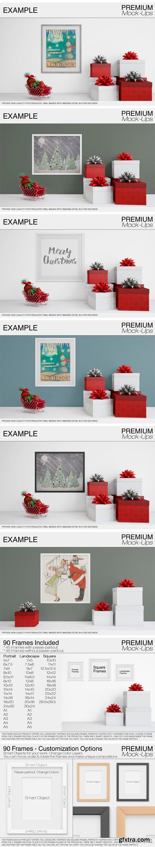 CM - Christmas Frames Pack 2047431