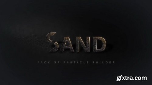 Videohive - Particle Builder | Sand Pack: Sand Dust Storm Disintegration Particle Effect Vfx Generator - 21088788