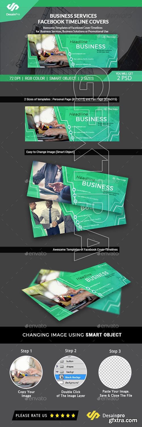 GraphicRiver - Business Services Facebook Timeline Covers - AR 21087744