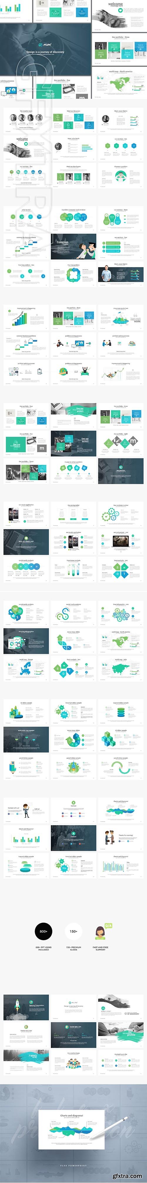 CreativeMarket - 2018 Business Presentation Template 2129807