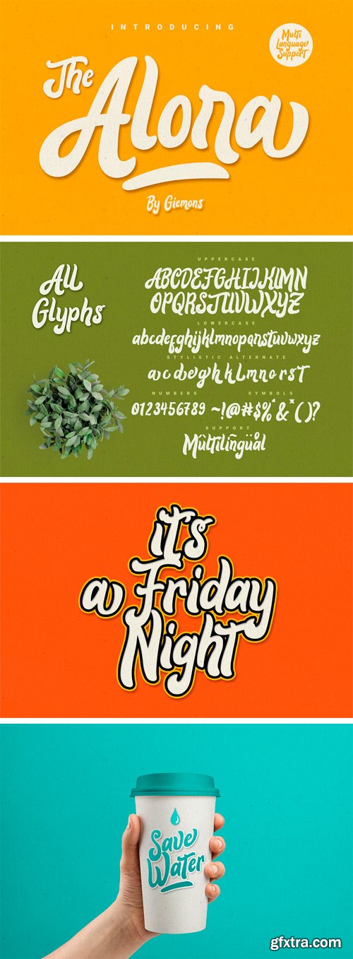 CM - Alora Typeface 2100559