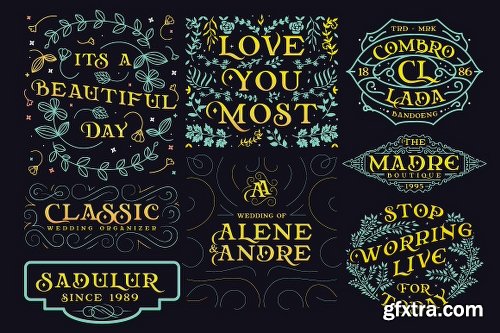 Relove Font Family - 3 Fonts