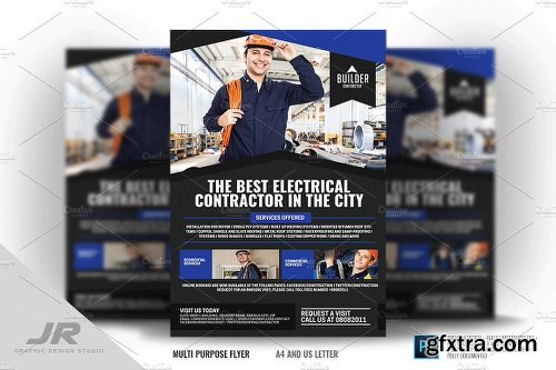 CreativeMarket Multipurpose Corporate Flyer 2089278