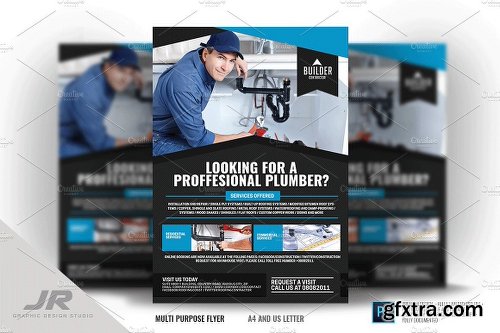 CreativeMarket Multipurpose Corporate Flyer 2089278