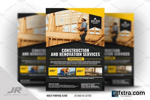 CreativeMarket Multipurpose Corporate Flyer 2089278