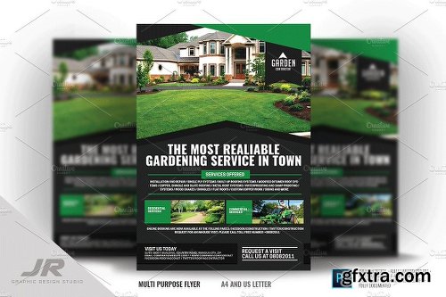 CreativeMarket Multipurpose Corporate Flyer 2089278