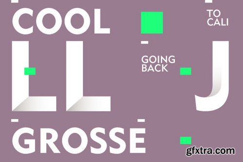 Grosse Pointe Metro Font Family - 6 Fonts