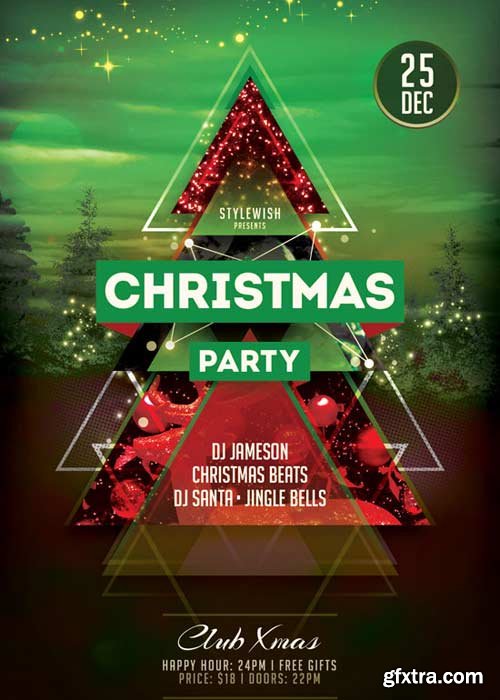 Christmas Party V60 2017 Flyer Template