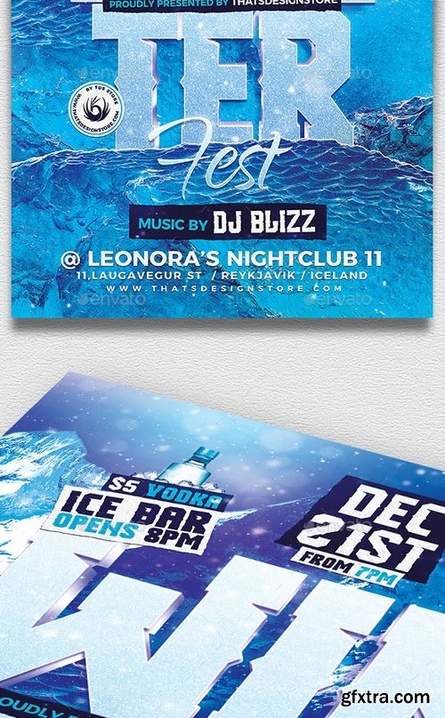 GraphicRiver - Winter Festival Flyer Template V2 21097907