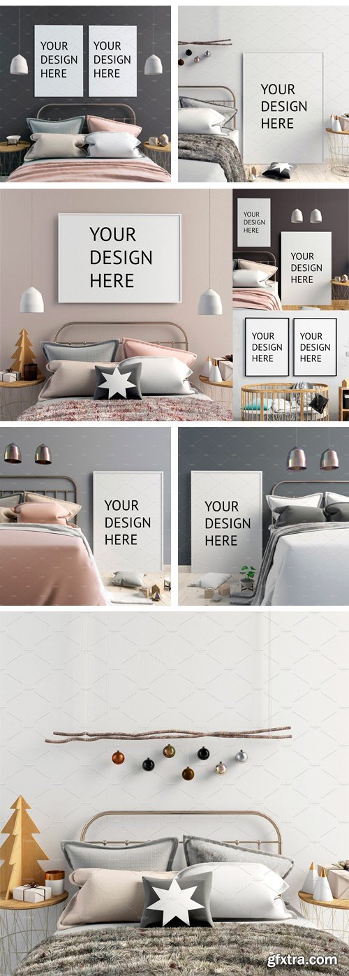 CM - 15 Bedroom Poster Mock Up 2038555