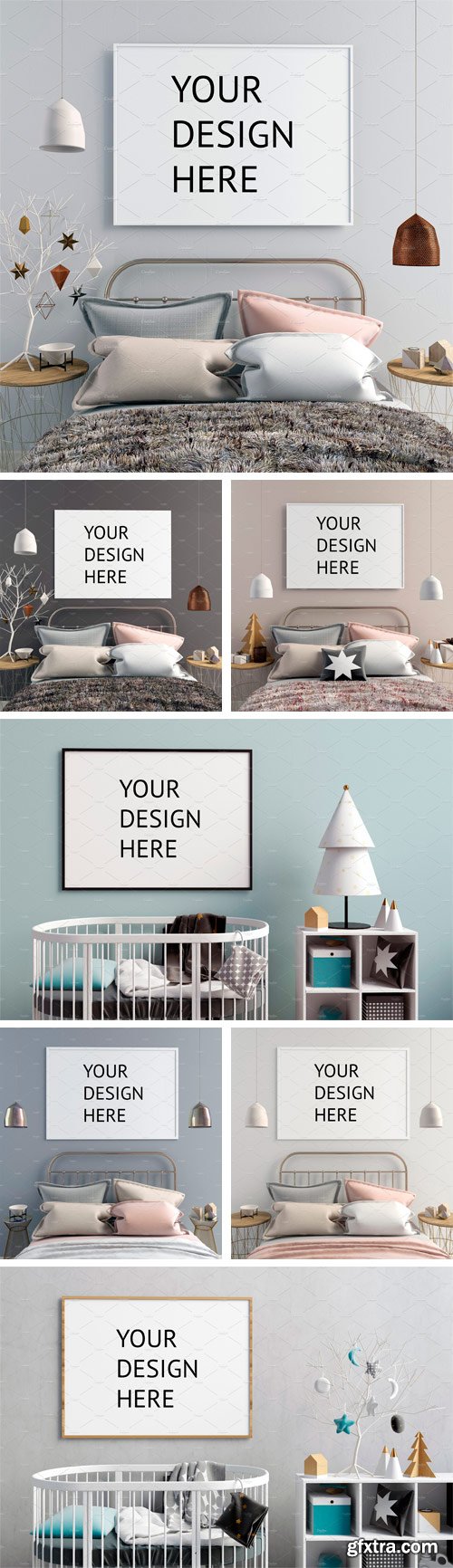 CM - 15 Bedroom Poster Mock Up 2038555