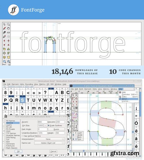 FontForge 31-07-2017 (R2) ML (+ Portable)