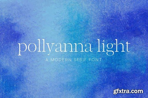 CM - Pollyanna - A Modern Serif Font Duo 2116077