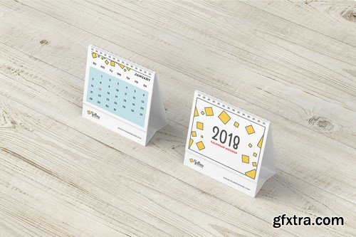 CM - Desk Calendar Mockup 2108065