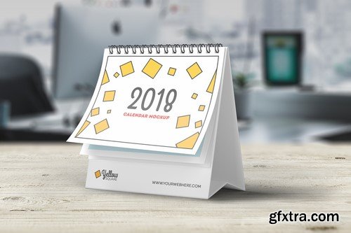 CM - Desk Calendar Mockup 2108065