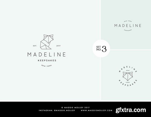 CM - Feminine Geometric Logo Bundle Vol 1 2106662