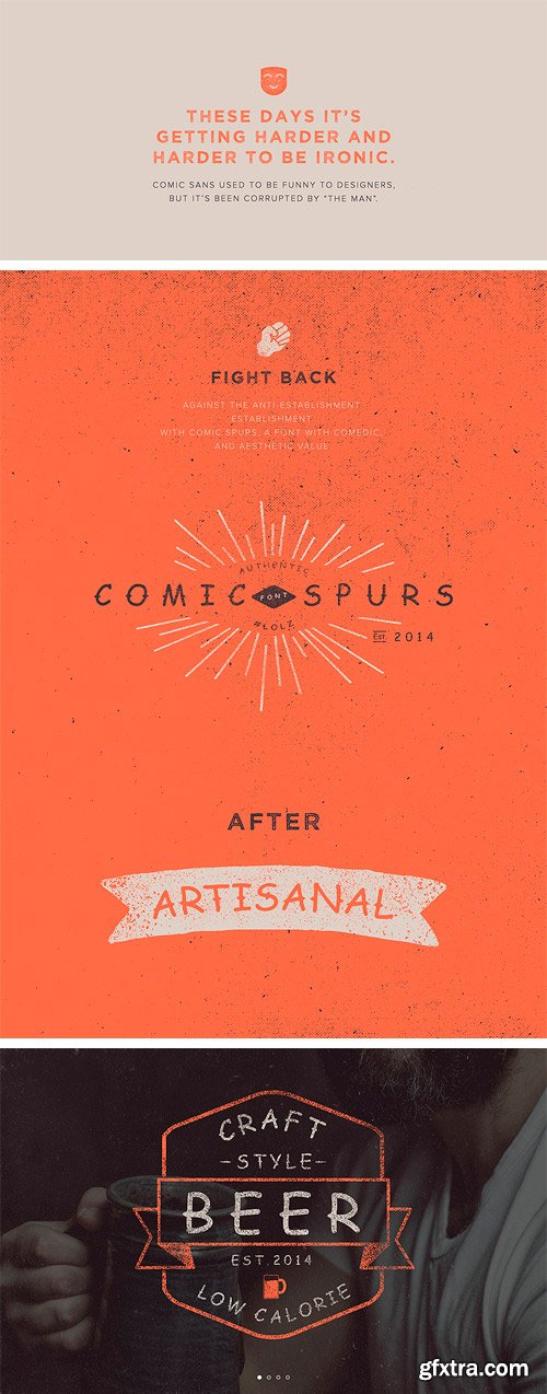 Comic Spurs Font