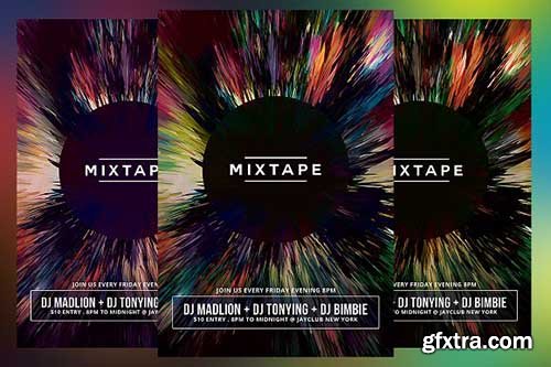 CreativeMarket - Mixtape Flyer 2080293