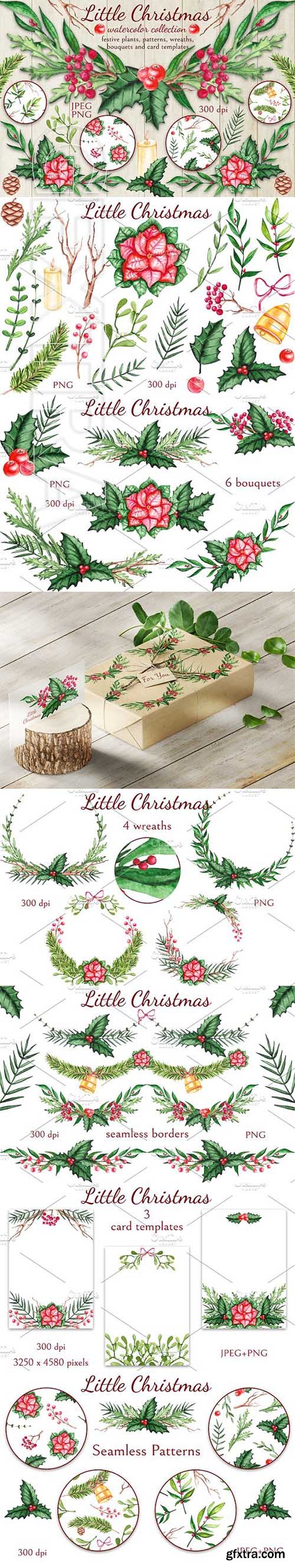 CreativeMarket - Little Christmas 2111253