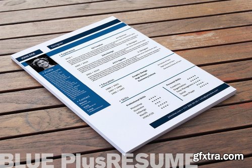 CreativeMarket PlusRESUME - CV & Cover Letter 2105940