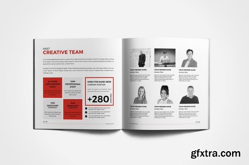 CreativeMarket Corporate Square Brochure 2090483