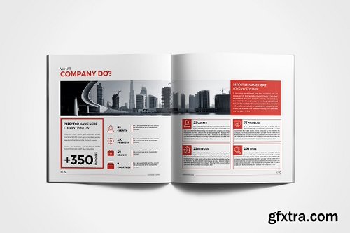 CreativeMarket Corporate Square Brochure 2090483