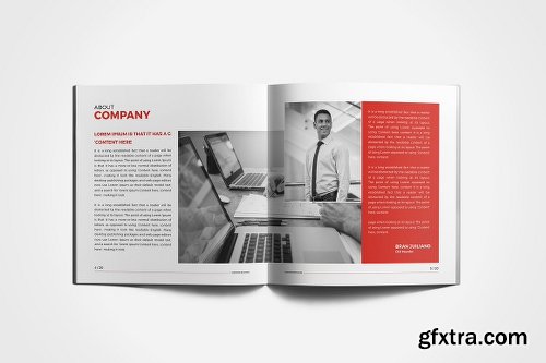 CreativeMarket Corporate Square Brochure 2090483