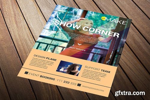 CreativeMarket Fashion Flyer 2089564