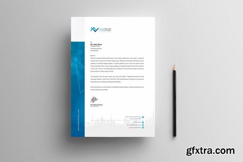 Corporate Clean Letterhead