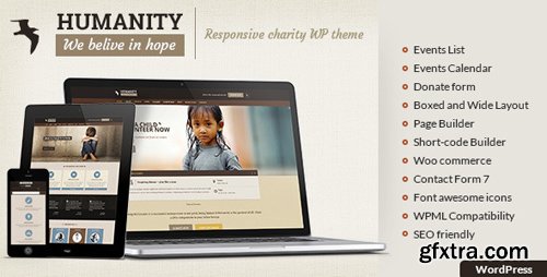 ThemeForest - Humanity NGO v1.6 - Charity & NGO WordPress Theme - 12208721