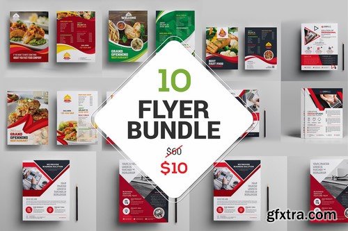 CM - 10 Business Flyer Bundle 2123966