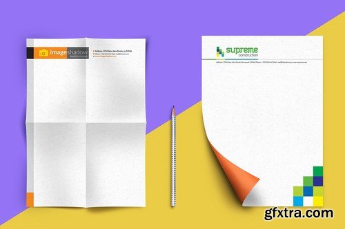 CM - Letterhead Design Template Bundle 2111683