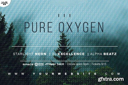 CM - PURE OXYGEN Flyer Template 2118920