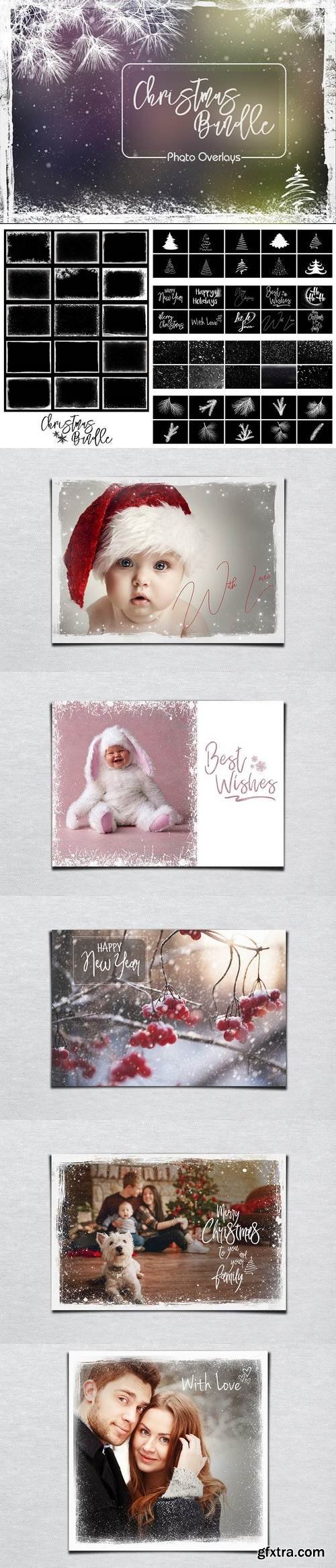 CM - Christmas Bundle Photo Overlays 2029320